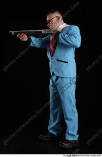MICHAL AGENT STANDING POSE WITH SHOTGUN